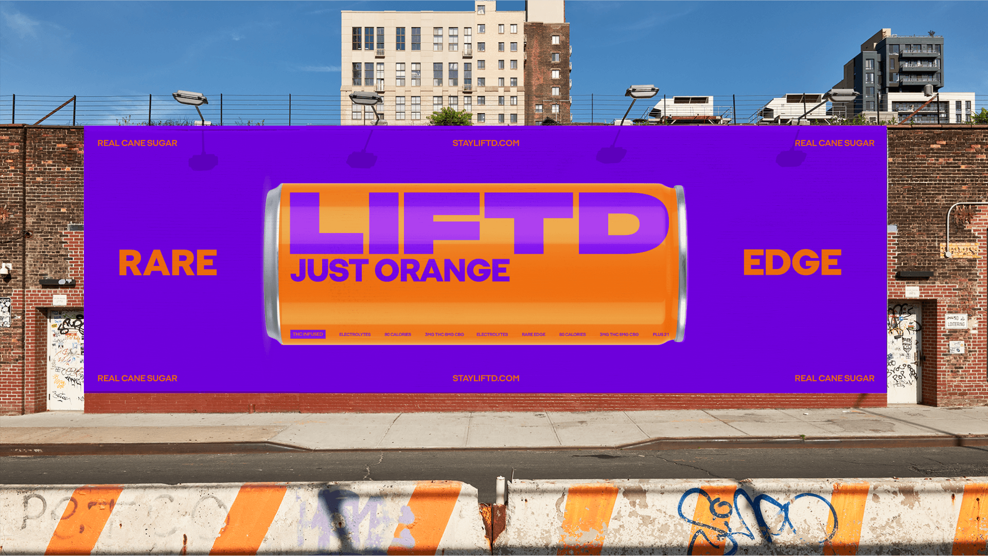 LIFTD flavor billboard campaign